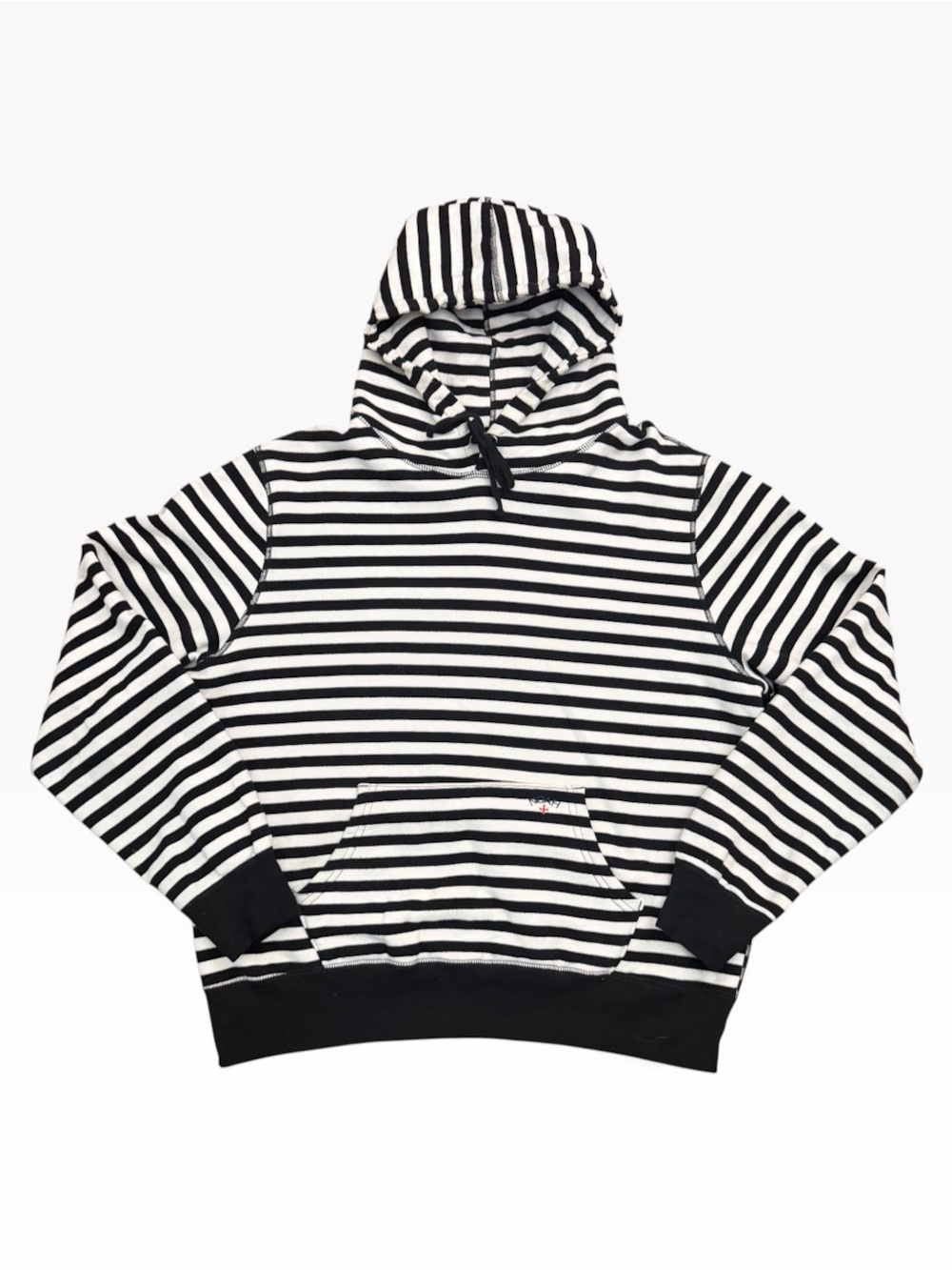 NOAH Striped Hoodie Pullover